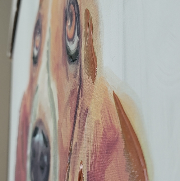 Brand New Dog Days II by Studio Arts Basset Hound Gallery-Wrapped Canvas 16in - Picture 2 of 6